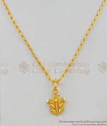 One Gram Gold Daily Wear Flower Pendants for College and Office Wear SMDR414 One Gram Gold Daily Wear Flower Pendants for College and Office Wear SMDR414