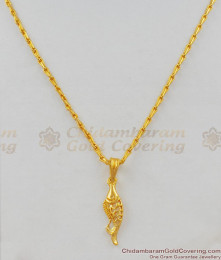 One Gram Gold Beautiful Fish Pendants for College and Office Wear SMDR415 One Gram Gold Beautiful Fish Pendants for College and Office Wear SMDR415