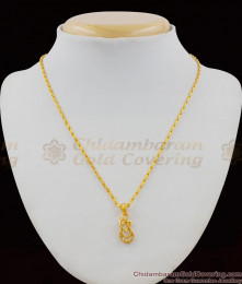 Valentine Special Cute Heart Pendants with White Stone for Daily Wear SMDR418 Valentine Special Cute Heart Pendants with White Stone for Daily Wear SMDR418