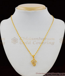Mysterious Mesmerizing Triangle White Stone Pendants Short Chains for Regular Use SMDR419 Mysterious Mesmerizing Triangle White Stone Pendants Short Chains for Regular Use SMDR419