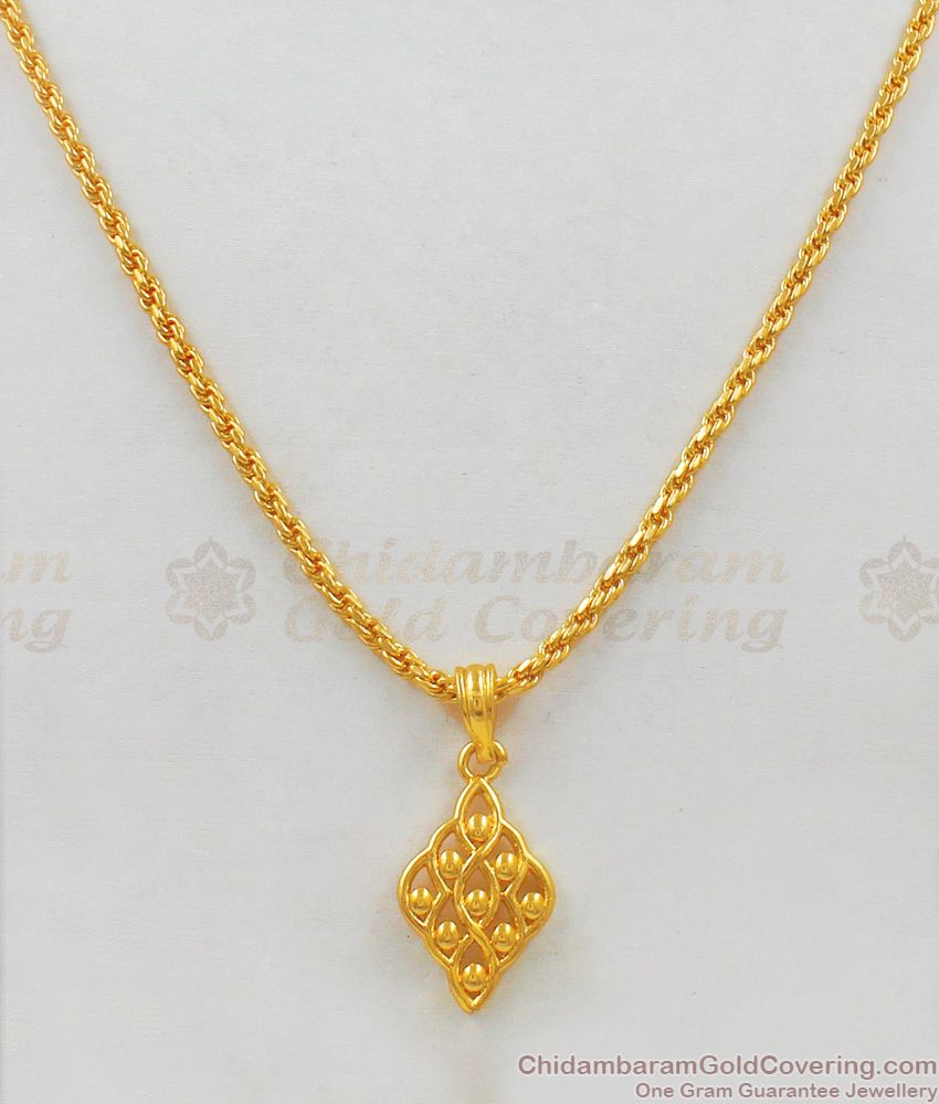 Style Is A Way Fancy Pendant Chain Jewelry Daily Use Collection SMDR440