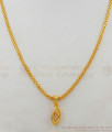 Daily Wear Gold Chain With Pendent Jewelry Collections For Girls SMDR465