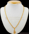 Simple AD Stone Gold Chain With Pendant Jewelry Collections SMDR469