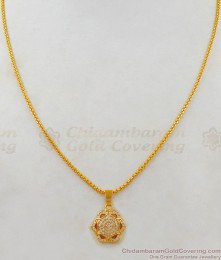 Exclusive Gold Chain With Pendant Design One Gram Jewelry Collections SMDR473 Exclusive Gold Chain With Pendant Design One Gram Jewelry Collections SMDR473