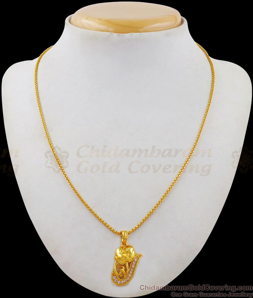 Exclusive Short Gold Chain With Pendant Collections Buy Online SMDR474