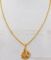 Beautiful Light Weight Gold Chain With Pendant Jewelry Collections For Daily Use SMDR475