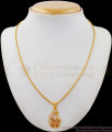 Iconic Diamond Pattern Gold Chain With Pendant Collections SMDR476 Iconic Diamond Pattern Gold Chain With Pendant Collections SMDR476