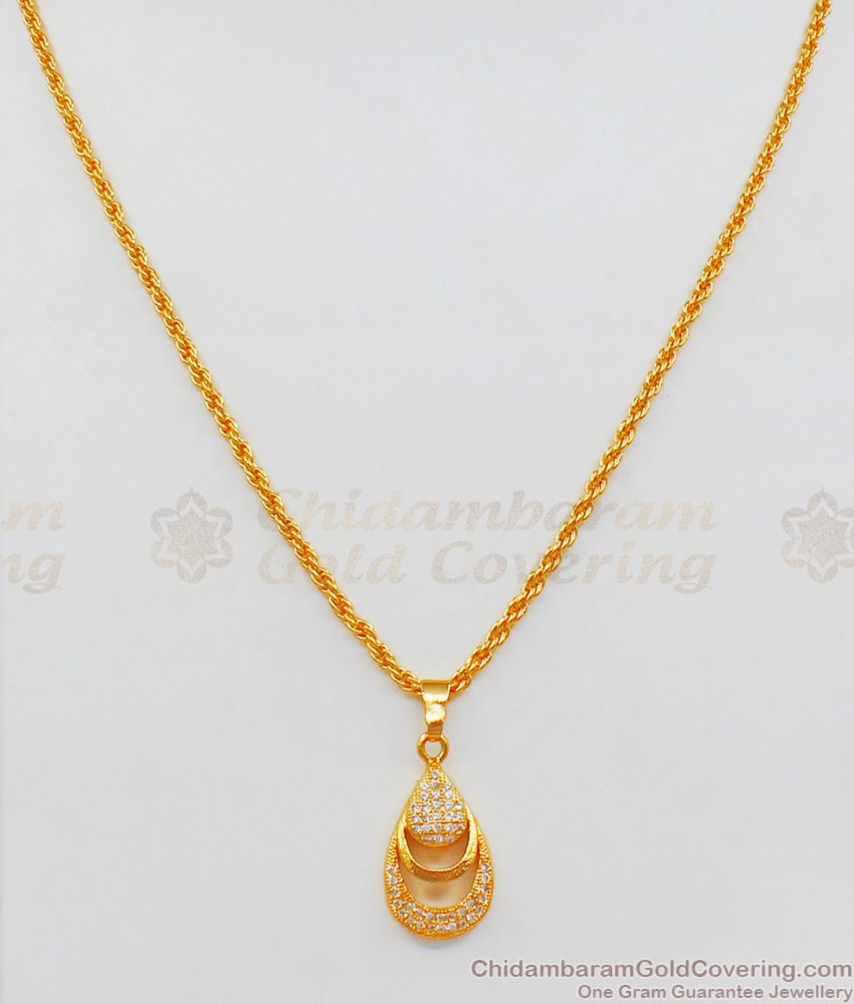 Buy Beautiful Light Weight Gold Chain Pendant Collections For Daily Use