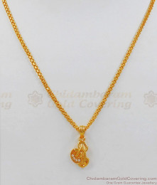 Elegant Gold Short Chain Collections For Daily Use SMDR521 Elegant Gold Short Chain Collections For Daily Use SMDR521