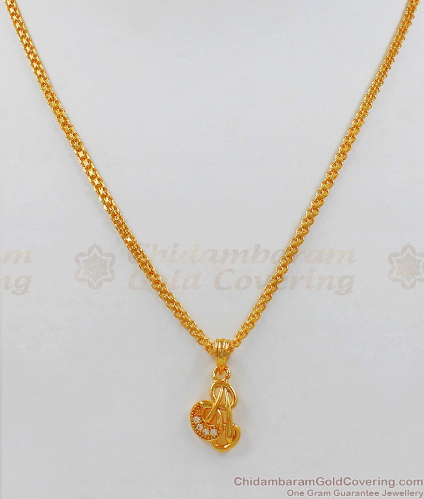 Elegant Gold Short Chain Collections For Daily Use SMDR521