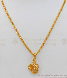Latest Gold Pendant Chain Short Chain Collections Daily Wear SMDR522 Latest Gold Pendant Chain Short Chain Collections Daily Wear SMDR522