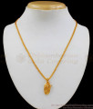 New Arrival Gold Pendant Chain Short Chain Collections Daily Wear SMDR523