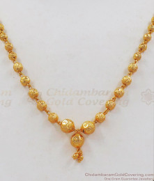 Gold Balls and Beads Pendant One Gram Chain for Daily Use SMDR574 Gold Balls and Beads Pendant One Gram Chain for Daily Use SMDR574