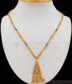 Trendy Mangalsutra Type Gold Beads Pendant Chain for Daily Use SMDR579