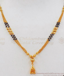 Simple Mangalsutra Type Double Line Pendant Chain for Daily Use SMDR581 Simple Mangalsutra Type Double Line Pendant Chain for Daily Use SMDR581