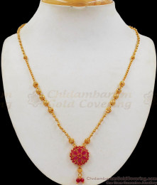 Beautiful Short Chain With Pendant Gold Plated Short Chain Collections SMDR586 Beautiful Short Chain With Pendant Gold Plated Short Chain Collections SMDR586