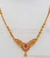 New Arrivals Fast Moving Gold Pendant Design Short Chain Collection SMDR596