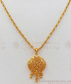 Trendy Gold Pendant Short Chain For Ladies Online Shopping SMDR598