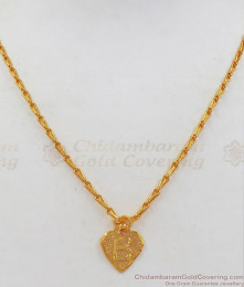 Name Dollar Alphabet B Pendant One Gram Gold Short Chain Collections SMDR600 Name Dollar Alphabet B Pendant One Gram Gold Short Chain Collections SMDR600