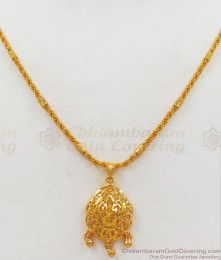Daily Wear Pendant Short Chain For College and Office SMDR603 Daily Wear Pendant Short Chain For College and Office SMDR603