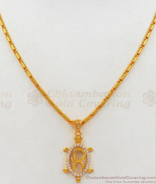 Name Alphabet Word R Pendant One Gram Gold Short Chain Collections SMDR614 Name Alphabet Word R Pendant One Gram Gold Short Chain Collections SMDR614