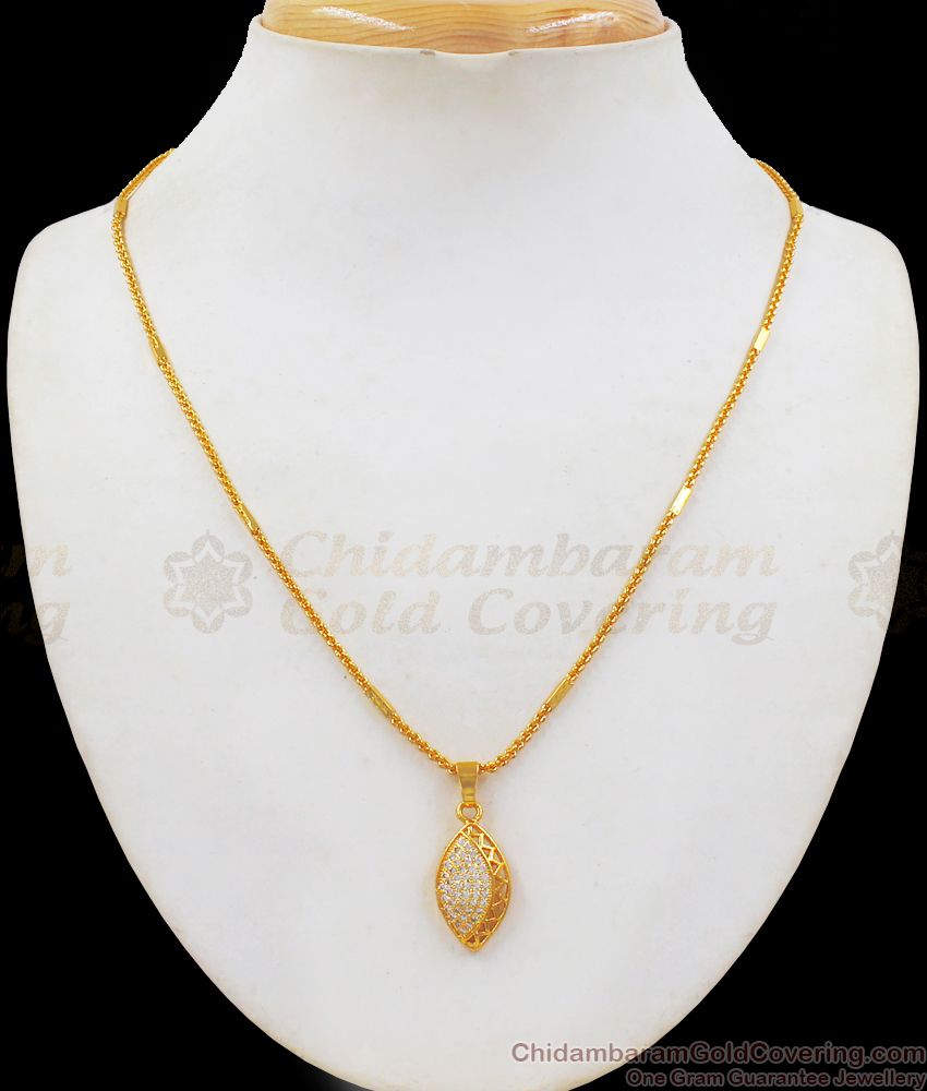 Exclusive Short Gold Chain Pendant Collections Online Shopping SMDR638
