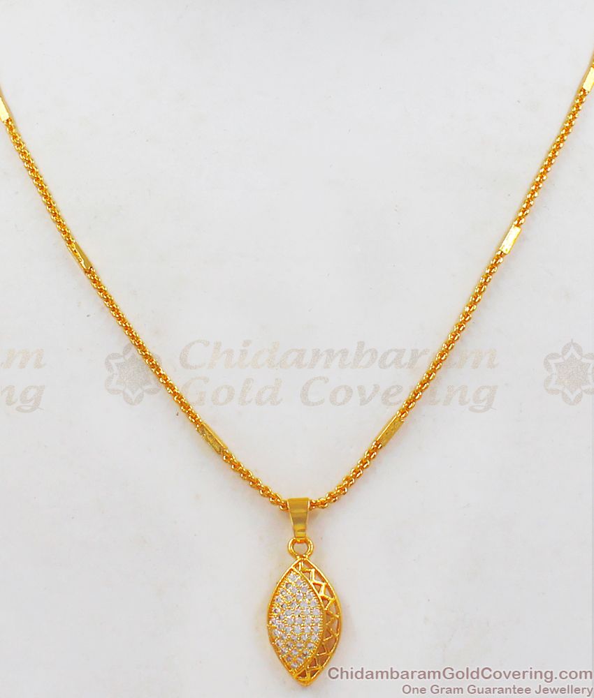 Exclusive Short Gold Chain Pendant Collections Online Shopping SMDR638