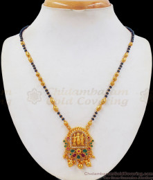 Temple Design One Gram Gold Mangalsutra Short Chain Collections SMDR649 Temple Design One Gram Gold Mangalsutra Short Chain Collections SMDR649