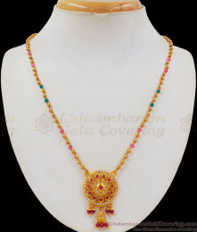 Unique Design Gold Pendent Short Chain Collections SMDR656 Unique Design Gold Pendent Short Chain Collections SMDR656