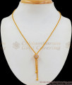 AD White Stone Ball Pendant Gold Short Chain SMDR689 AD White Stone Ball Pendant Gold Short Chain SMDR689