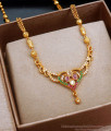 Attractive 2 Line Kemp Stone Gold Pendant Chain Shop Online SMDR710 Attractive 2 Line Kemp Stone Gold Pendant Chain Shop Online SMDR710