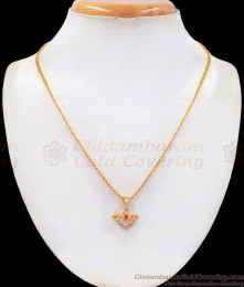 DC Special Batman Pendant Ruby White Stone Gold Pendant Chain SMDR722 DC Special Batman Pendant Ruby White Stone Gold Pendant Chain SMDR722
