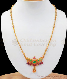 Thick Chain Big Pendant Short Chain For College and Office Wear