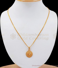 Unique Gold Plated Chain Small Dollar Shop Online SMDR774