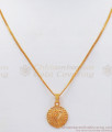 Unique Gold Plated Chain Small Dollar Shop Online SMDR774