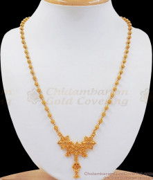 One Gram Gold Plated Dollar Chain Daily Use SMDR782  One Gram Gold Plated Dollar Chain Daily Use SMDR782