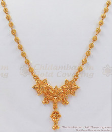 One Gram Gold Plated Dollar Chain Daily Use SMDR782  One Gram Gold Plated Dollar Chain Daily Use SMDR782