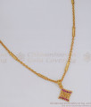 Stylish Gold Plated Pendant With Chain Designer Jewelry SMDR800