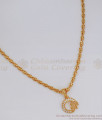 Buy One Gram Gold Pendant Chain Shop Online SMDR802