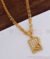 Daily Wear Gold Locket With Chain At Best Price SMDR804