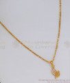 Buy Online One Gram Gold Pendant Chain For Office Wear SMDR812