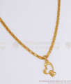 24K Gold Heart Shaped Pendant WIth Chain Shop Online SMDR814 24K Gold Heart Shaped Pendant WIth Chain Shop Online SMDR814