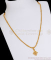 Stylish Gold Plated Pendant Chain Light Weight Collection SMDR819