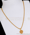 Thin Gold imitation Small Pendant Chain Shop Online SMDR826