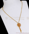Latest 1 Gram Gold Plated Locket Chain Daily Wear SMDR831 Latest 1 Gram Gold Plated Locket Chain Daily Wear SMDR831