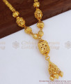 1 Gram Gold Plated Single Line Mangalsutra Traditional Wear SMDR847