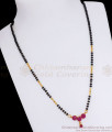 Stylish Ruby Stone Gold Plated Mangalsutra Shop Online SMDR866