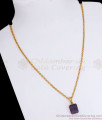 Beautiful Amethyst Lucky Stone Gold Plated Pendant Jewelry SMDR871