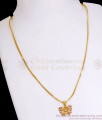 Buy online Gold Short Pendant With Chain SMDR894
