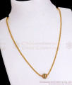 Trendy One Gram Gold Short Chain With Pendant SMDR897